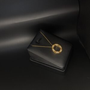 عقد كارتير لوف وجهين 21k الوزن 6.80 جرام