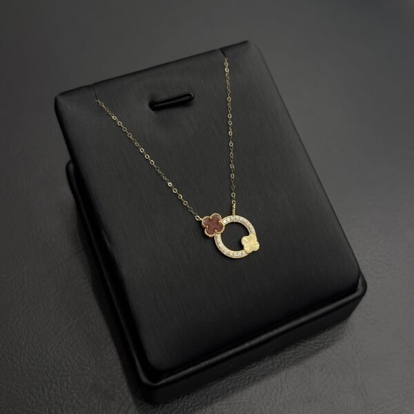 عقد عيار 18 الوزن 0.89 إلى 1 جرام