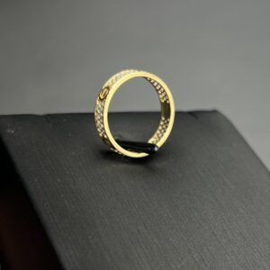 دبله كارتير عيار 18 الوزن 1.93 جرام مقاس 5.5