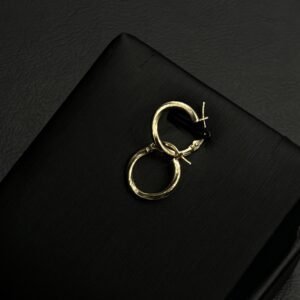 حلق إيطالي عيار 18 الوزن 0.85 جرام