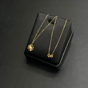 عقد الشروق ذهب عيار 21 الوزن 14-1 جرام