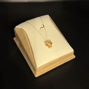 عقد تايقر عيار 18 الوزن من0.83 الى 1 جرام