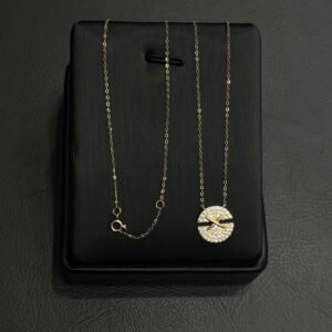 عقد شوميه عيار 18 الوزن 1.09 جرام