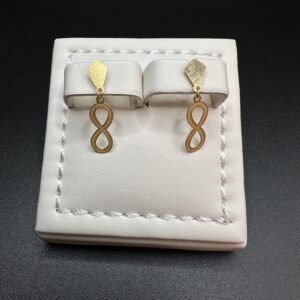 حلق عيار 21 الوزن 0.62 جرام