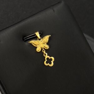 تعليقه الفراشه عيار 21 الوزن 0.4 جرام