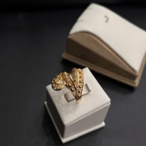 خاتم عيار 21 الوزن 4.55 جرام