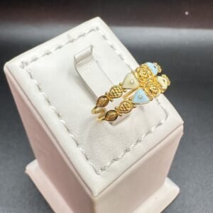 خاتم هندي عيار 21 الوزن 2.26g