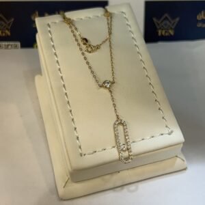 عقد عيار 18 الوزن 1.89 جرام