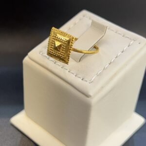 خاتم ذهب عيار 21 الوزن 1.03 جرام