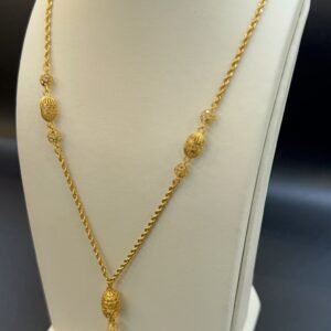 سبحه عيار 21 الوزن 4.52 جرام