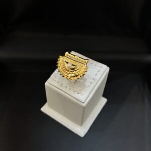 خاتم برايش لولو ذهب عيار 21 الوزن 2.45 جرام