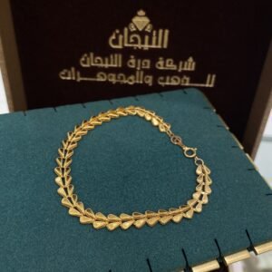 أسواره الدمعه عيار 21 الوزن 3.19 جرام