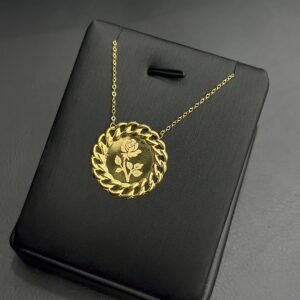 عقد ذهب عيار 21 الوزن 2.42 جرام