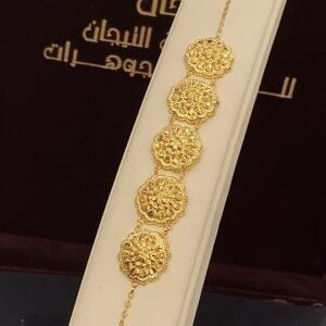 أسواره كرسي جابر عيار 21 الوزن 2.43 جرام