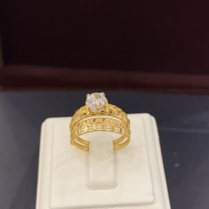 خاتم تونز عيار 21 الوزن 2.5 جرام