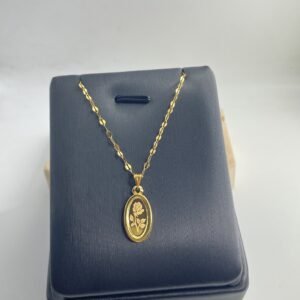 عقد الوردة ذهب عيار21k الاكثر طلبا