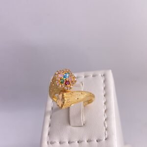 خاتم ذهب عيار21k راقي وأنيق