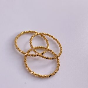 مرامي المبرومة صب ذهب عيار21k✨الاكثر مبيعا