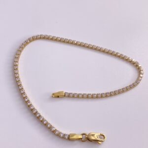 أسوارة التنس ذهب عيار18k✨