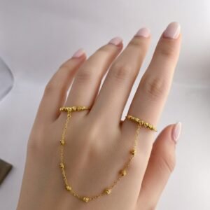 خاتم الترند دوريكا ذهب21k