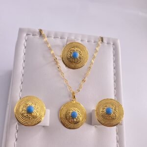 نص طقم شعبي ذهب عيار21k✨