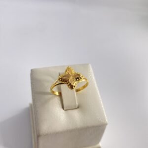 خاتم النجمه البراقة ذهب21k✨