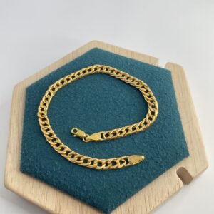 أسوارة جنزير أنيقة ذهب صافي21k🥹