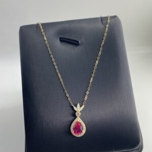 عقد ذهب عيار18ناعم✨