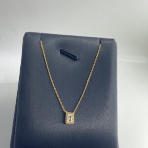 عقد تصميم الماس ذهب21k✨سلسال قوي