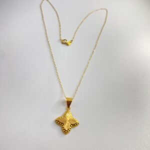 عقد النجمة البراقة ذهب21k