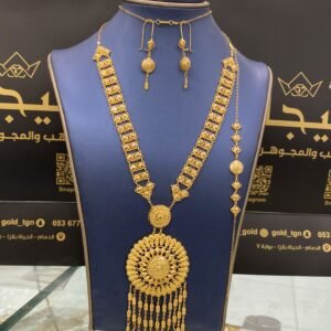 طقم كرسي جابر الملكي ذهب21k✨