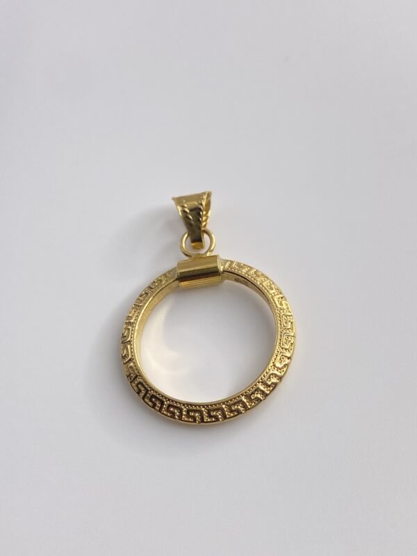 تعليقة ذهب صافي عيار18k✨