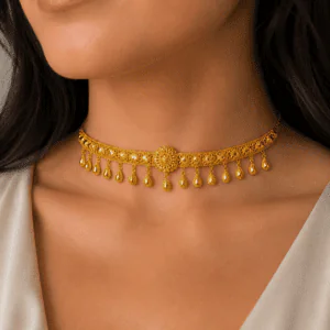 مخنق ياسمينة جابر ذهب21✨🥹الهببة✨