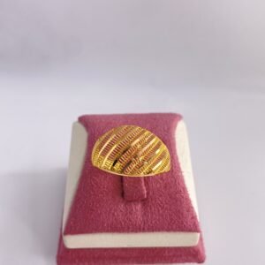 خاتم حب السكر🥹✨ذهب عيار21 وزن تقريبا1.16g