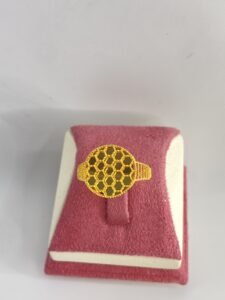 خاتم الخلية ذهب عيار21 وزن 1.53g