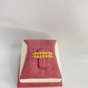 خاتم الدوريكا ذهب عيار21 وزن تقريبي1.30g