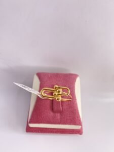 خاتم تفاني ذهب عيار21 وزن1.45g