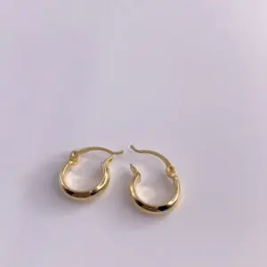 حلق دائري ذهب عيار18✨