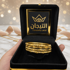 غوايش اطفال لماع عيار ٢١ وزن ومقاسات متعددة