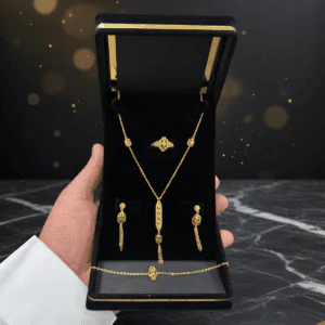 طقم الهبة عيار ٢١ وزن ٦.٩٢ جرام