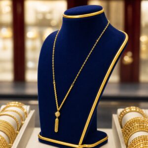 عقد الهبة ذهب عيار 21 وزن 1.69 جرام