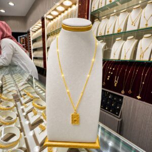 عقد ديور ذهب عيار 21 وزن 2.06 جرام