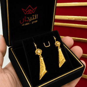 حلق شنكار عيار ٢١ وزن ٣.٢٠ جرام