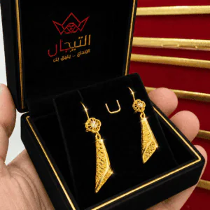 حلق شنكار عيار ٢١ وزن ٣.٢٠ جرام