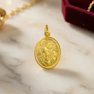 تعليقة عيار ٢١ وزن ١.٤٤ جرام