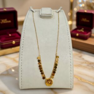 عقد الاوتار عيار ٢١ وزن 3.60 جرام