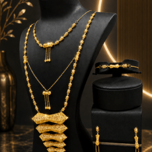 طقم الشبكة عيار ٢١ وزن 30.76 جرام